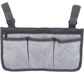 1pc Walker Electric Scooter Wheelchair Armrest Side Storage Bag Seat Armrest Storage Bag