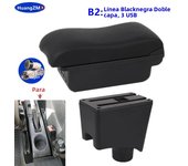 Car Armrest box For Dacia Renault Sandero Logan 2 Armrest For Nissan Almera G15 For Lada LARGUS Storage box Car Accessories