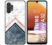Tumundosmartphone Funda Gel Tpu para Samsung Galaxy A32 4G diseño Mármol 05 Dibujos