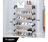 3-8Floor Simple Shoe Rack Multi Layer Dustproof Household Doorstep Shoe Cabinet Storage Space Saving Assembly Of Small Shoe Rack
