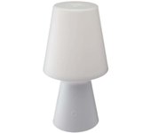 Atmosphera Lámpara LED de Exterior Wiza Blanca H.23cm