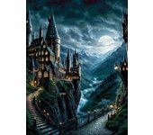 Harry Potter 5D DIY Diamond Painting Cross Stitch 2024 Hogwarts Castle Mosaic Embroidery Rhinestones Home Decor Kids Gift