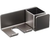 Soporte para secador de pelo montado en la comparación, se adopta a la mayoría de secadores de pelo, 218x95x70mm