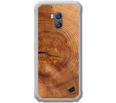 Tumundosmartphone Funda Gel Tpu para Ulefone Armor X2 diseño Madera 04 Dibujos
