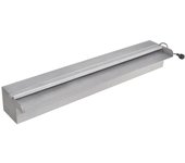 Fuente Cascada rectangular LED para piscina Arce inoxidable 60 cm