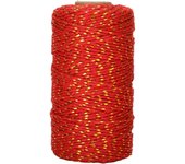 100M Cordel de Algodón  Hilo para Envolver Regalos para Envolver Regalos,Hornear,Decoración Navideña