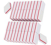 Polissoirs Ponçage Tampon Blocs De Ponçage Tampons Bloc Tampon à Ongles Pour Polir Et Réparer Les Surfaces IrrégulièRes Des Ongles, Les Ongles Naturels Et Les Ongles En Gel 50 Pièces