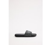 Chancla piscina gris jaspeado, cómoda, ligera, con suela EVA y plantilla anatómica para mejor agarre INSIDE