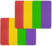 Euroxanty Palitos de Madera Natural para Manualidades | Talleres Infantiles | Helados Tipo Polos | Desarrollo Cognitivo | Madera Sostenible