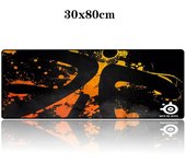 Steelseries Desk Mat Mousepad Anime Mouse Pad Gaming Gamer Keyboard Pc Accessories Xxl Large Extended Protector Mice Keyboards