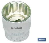 Cofan Vaso 24 Caras 1/2 M-22 - Alta Calidad
