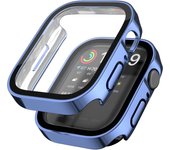 Waterproof Case for Apple Watch 7 8 9 45mm 41mm 44mm 40mm Screen Protector Cover Straight Edge Bumper iWatch 5 SE 6 Accessories