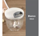 900ML Garlic Chopper Manual  Hand Press Crusher for Kitchen Tool Food Vegetable Grinder Onion Chili Cutter Masher