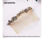 1PC Natural Crystal Amethyst Macadam Jewelry Making Hairpin Women Bridal Hair Accessories Party Wedding Hair Clips Jewelry