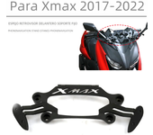 Motorcycle XMAX 300 Rear View Mirrors Front Fixed Bracket Phone Bracket Rearview Holder For Yamaha XMAX300 XMAX 250 125 400 2022