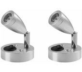 Luz de Lectura LED C-12V, 2 piezas de luces interiores de Caravana, Luces de Lectura LED de 3W para autocaravana con interruptor, Luz interior LED automática para autocaravana, furgoneta camper