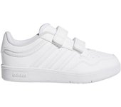 ZAPATILLAS SIN CORDONES ADIDAS HOOPS 4.0 NIÑO BLANCAS-33 EU