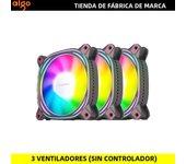 Aigo Z12 Computer Case Fan Reverse Ventoinha PC 120mm Rgb Fan Cooler 4pin PWM CPU Cooling Fan 3pin5v Argb 12cm Ventilador
