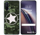 Funda Silicona para OnePlus Nord CE 5G diseño Camuflaje 01 Dibujos
