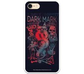 Funda original compatible con iPhone 7 o IPhone 8 o SE 2020 con un diseño de Harry Potter Dark Symbols