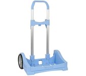 SAFTA  CARRO PORTAMOCHILAS PLEGABLE EVOLUTION AZUL CLARO 205 CARRO PORTAMOCHILAS PLEGABLE EVOLUTION