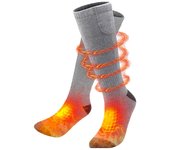 Calcetines térmicos para hombres y mujeres, calcetines térmicos con batería, calcetines térmicos eléctricos para acampar, pescar, andar en bicicleta, esquiar, patinar, cazar y hacer senderismo