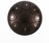 Steel Tongue Drum 6 Inch 8 Notes Hollow Drum Music Drum Ethereal Drum Yoga Meditation Drum Percussion Instruments Rain Drum
