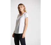 Camiseta Mujer Deporte Manga Corta T-shirt Bright Transpirable Gym Fitness Running Ditchil