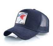 Trucker Caps Men Women Streetwear Hip Hop Baseball Cap With Shark Embroidery Patch Snapback Drake Bones Casquette Four Seasons