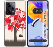 Funda Silicona para Xiaomi Redmi Note 12 Pro 5G diseño Pajaritos Dibujos