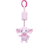 BBSKY - Carillón de viento para bebé, colgante para cochecito de bebé, elefante, koala, oso, campana de cama para coche, juguete