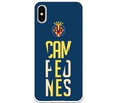 Carcasa para iPhone X - XS - Villarreal Campeones