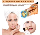 Aparato de depilación Ladies Shaver Face Hair Remover for Women Waterproof Electric Shaver Ladies Portable Mini Epilator Trimmer