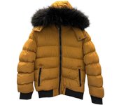 Chaqueta de Invierno de Poliéster Abrigo de Moda para Hombres con Múltiples Bolsillos