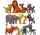 12pcs/set The Lion King Lion Guard Action Figure Playset Simba Kion Timon Pumbaa Doll Collection Model Toys Kids Gift