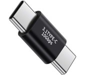 FGNS Adaptador Tipo-C Macho/Tipo-C Macho,Adaptador USB 3.1 de USB C macho a macho