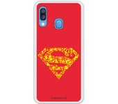 Funda original compatible con Samsung Galaxy A20E - JL Simbolo Superman