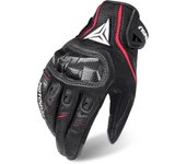 Men Motorcycle Gloves Breathable Real Leather Touchscreen Seasons Moto Gloves Windproof Warm Riding Motorbike Motocross Gloves