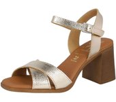 Zapatos de Tacon Oh! My Sandals Md5620 para mujer en color gris