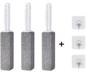 6PCS Pumice Stone Toilet Cleaning Stick Seat Limescale Rust Stain Dirt Removal Brush Bathroom Tile Sink Household Washing Tools
