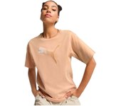 Camisetas marca Puma modelo 685054-63 para mujer en color marrón