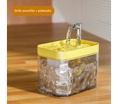 1500ML Automatic Pet Fountain - Fresh and Filtered Water Pet Drinking Dispenser Drinker for Cats Puppies - Ideal for Indoor Use
