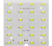 5/10Pcs LED PCB 6W 12W 18W LED Downlight Aluminum Plate Lighting Heatsink SMD5730 110lm/W Square Light Source For Panel Lamps