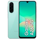 SAMSUNG GALAXY A26 5G NFC 256GB+8GB RAM PANTALLA 6,7'' SUPER AMOLED 120HZ FULL HD+ CÁMARA TRASERA 50MP / FRONTAL 13MP / ANDROID 15 / GPS / WIFI 6 / BLUETOOTH 5.3 / DUAL SIM - eSIM / BATERÍA 5.000 MAH / CONECTOR USB TIPO-C / SMARTPHONE TELÉFONO MÓVIL LIBRE