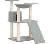 Rascador para Gatos with postes de isal gris obscura 60 cm