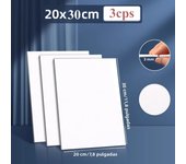 280g Canvas Board For Painting Cotton Blank,Primed White,Suitable For Gouache Watercolor Acrylic Oil Painting,Art Supplies