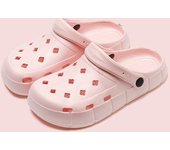 Sandalias De Verano Y Invierno Para Hombres Y Mujeres Zapatos Casuales De Exterior Zapatillas De Playa Plataforma Suave Con Dibujos Animados Y Graffiti Para Jardín