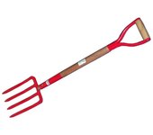 Pluvia jardin horca cavar 4 puas m-madera anilla f104y
