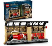 LEGO® Harry Potter™ Rincón entre Libros: Expreso de Hogwarts™ Mágico Juguete, Sujetalibros Construible, Adorno Personalizable, Divertido Set Coleccionable, Regalo para Niños 76450