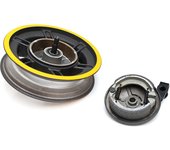 G30 Front Wheel Hub For Ninebot Max G30D G30LP Kickscooter With Motor Drum Brake Aluminum Alloy Assembly Parts